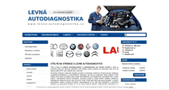 Desktop Screenshot of levna-autodiagnostika.cz